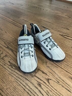 Shimano Women’s Suede Leather Bike Shoes US 5 EU 38